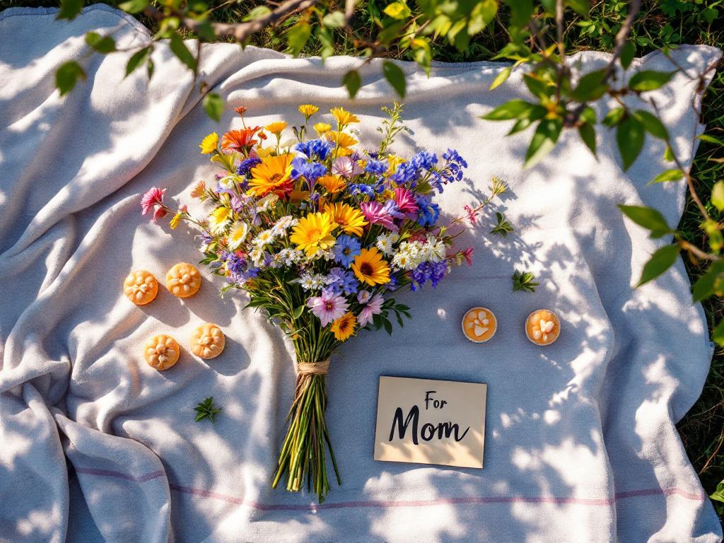 Flower bouquet for mom