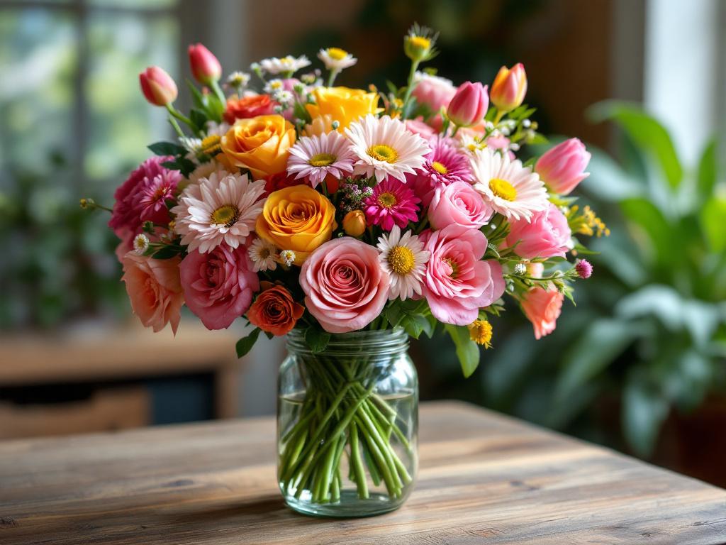 Flower bouquet for mom