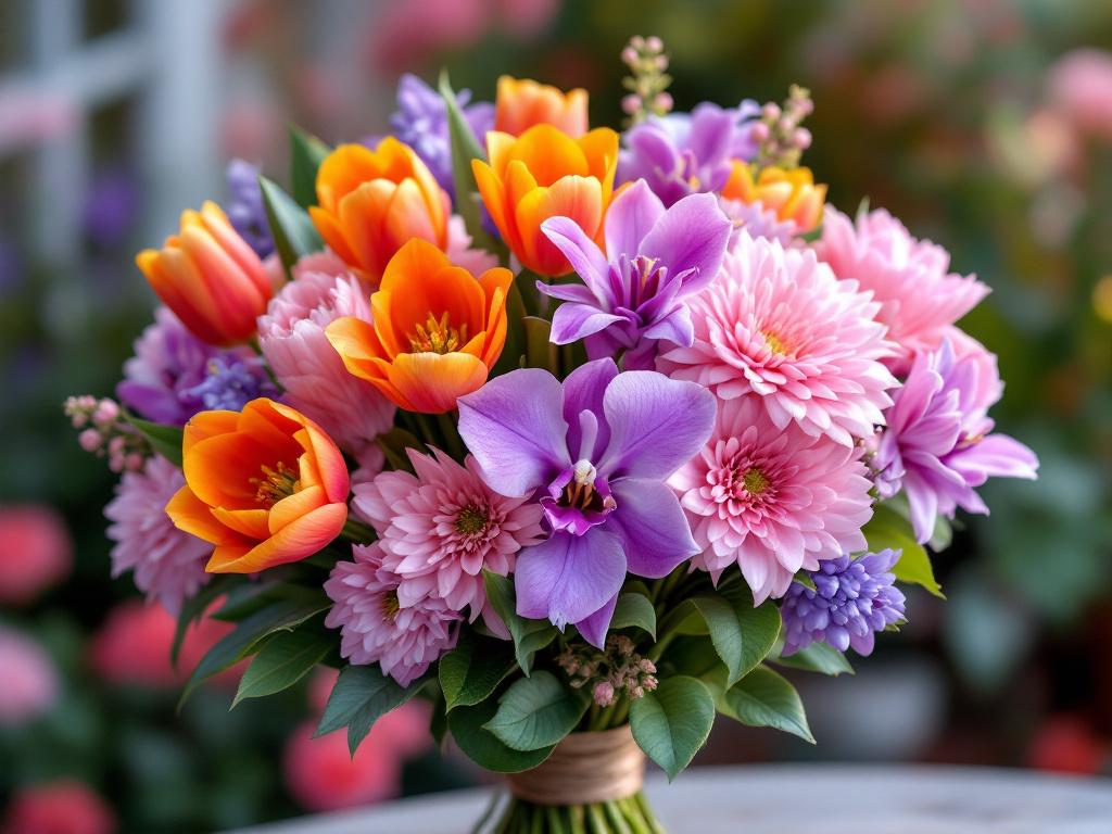 Flower bouquet for mom