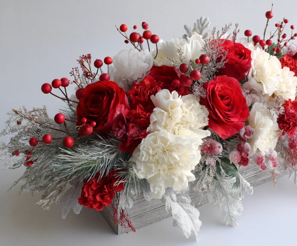 Creating Beautiful Christmas Flower Arrangements