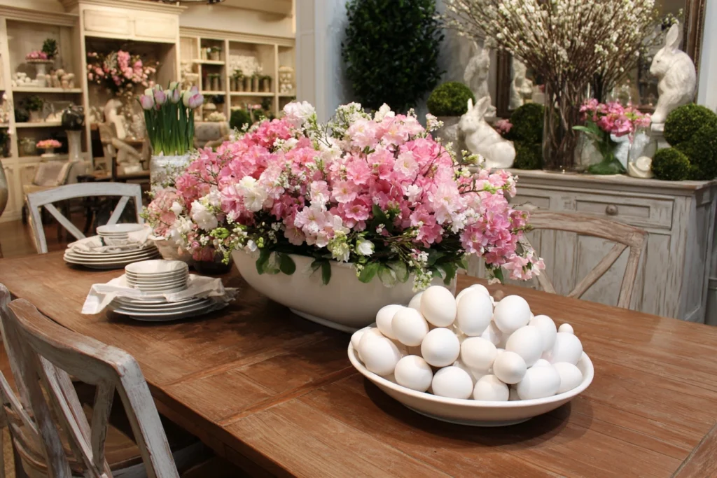 easter celebration- flower centerpieces for table (2)