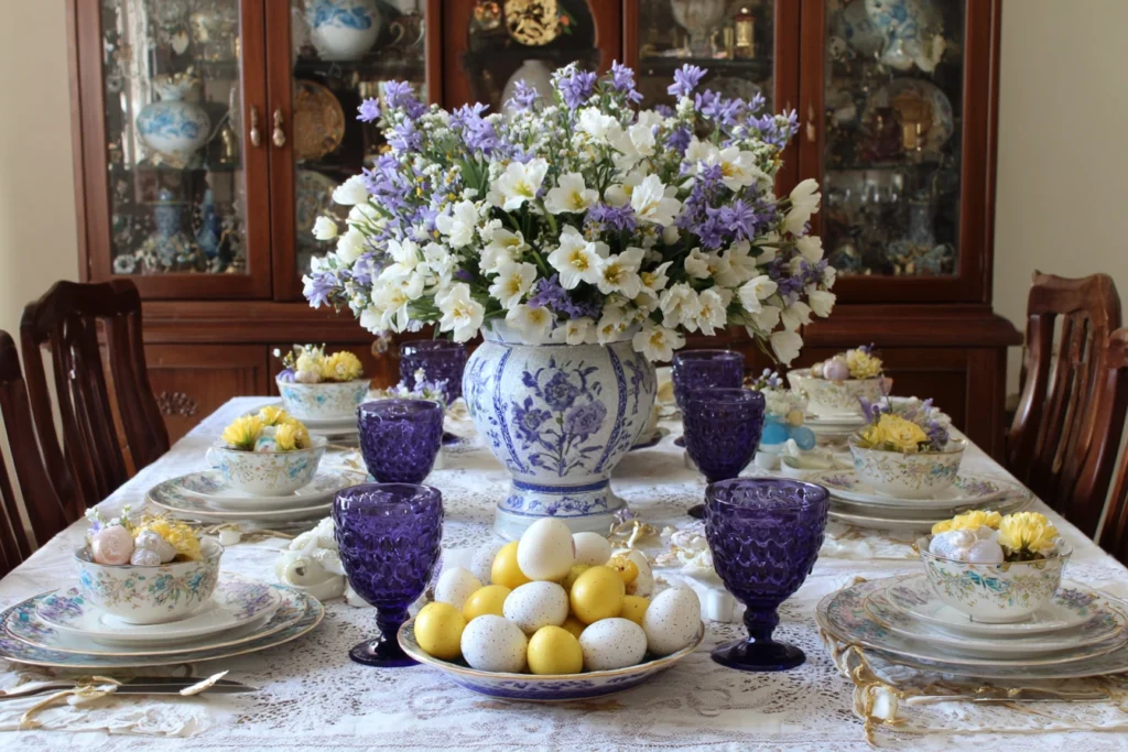 easter celebration- flower centerpieces for table (2)