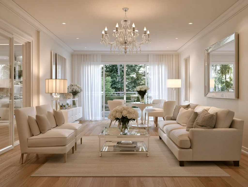 Multi-Use Furniture and flowers