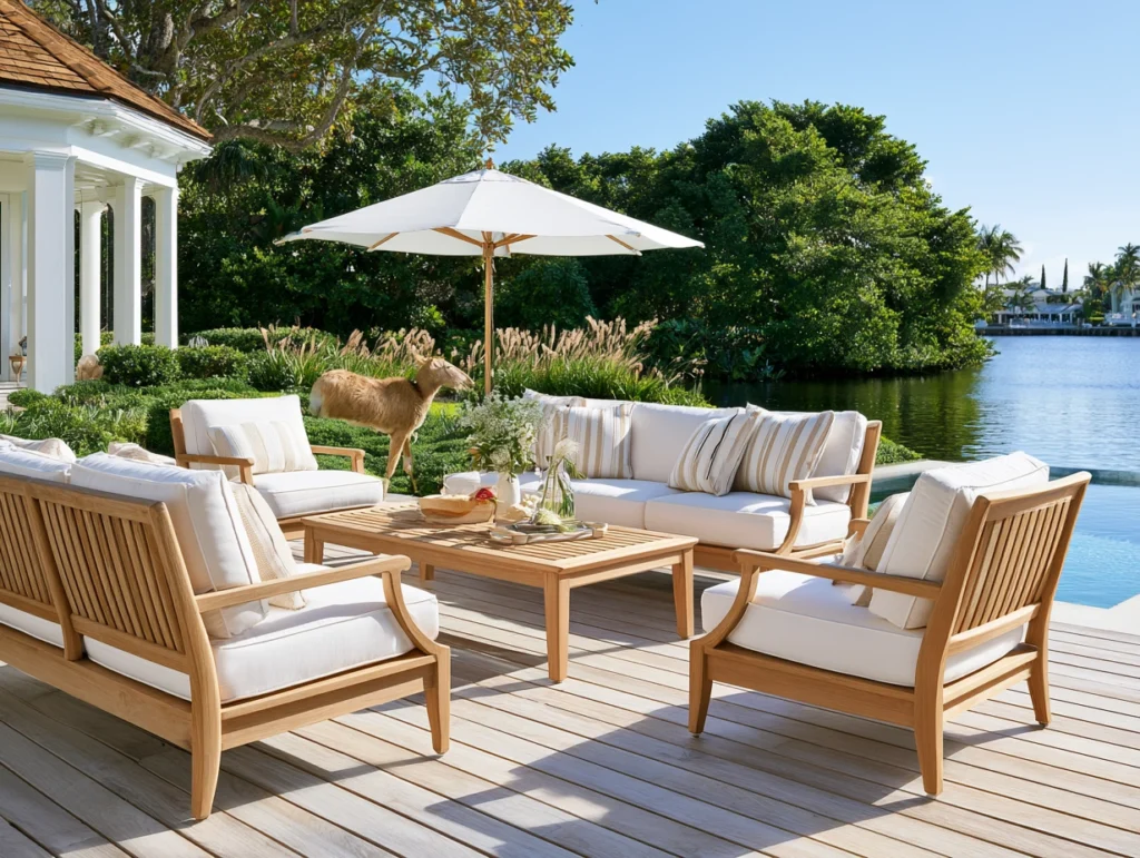 Choosing Durable Materials: Teak vs. Aluminum